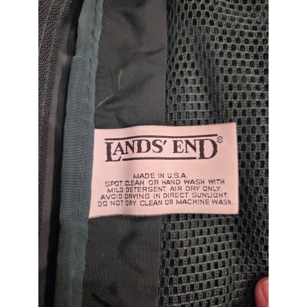 Lands’ End Vintage Travel Toiletry Organizer Hanging USA Made Unisex - Picture 8 of 15